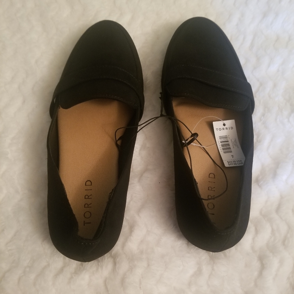 Faux Suede Loafer